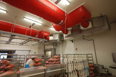 impianti frigoriferi climatizzazione lavorazione carne